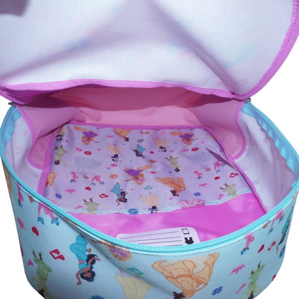slide 2 of 7, Bioworld Princess Backpack With Removable Coin Purse/Printed Water Bottle/Key Chain/Lunch Bag, Multicolor, 1 ct