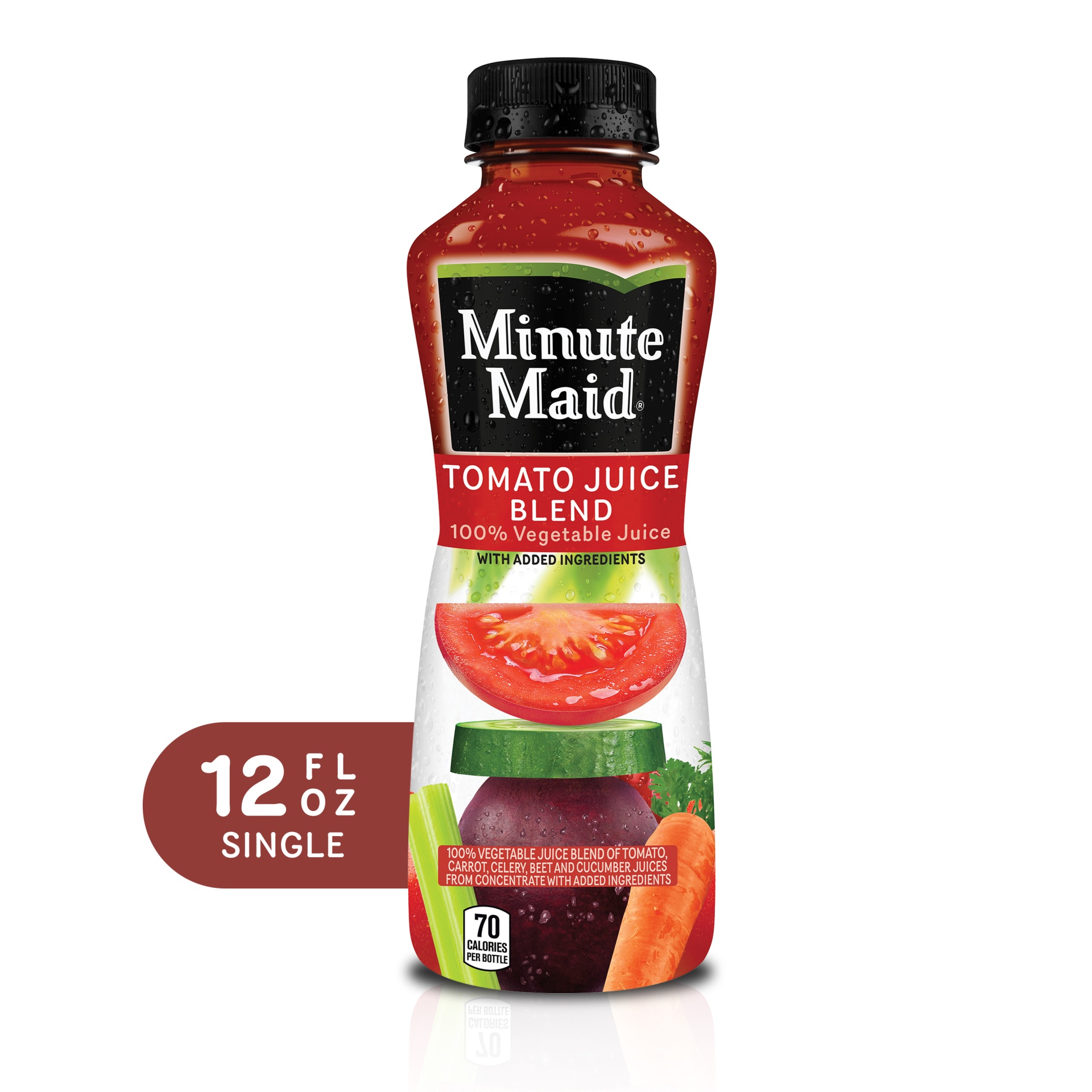 slide 1 of 1, Minute Maid Tomato Juice Blend, 12 fl oz