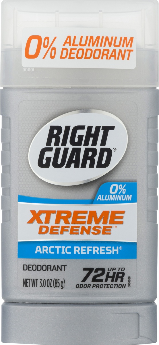slide 8 of 10, Right Guard Xtreme Defense Arctic Refresh Deodorant Stick, 3 oz