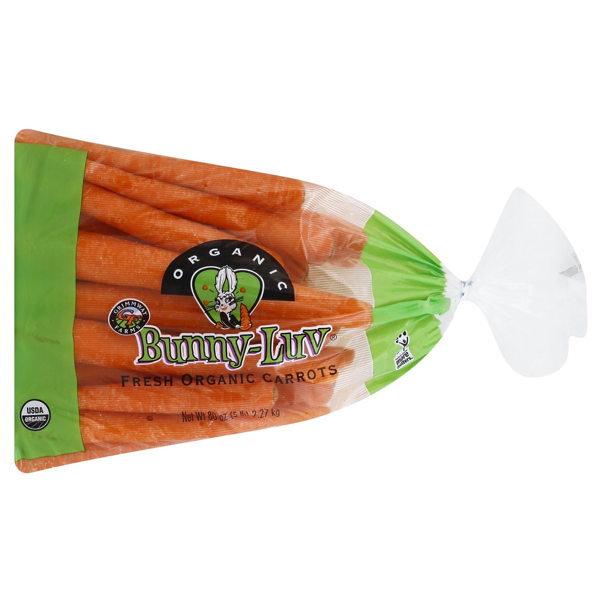 slide 1 of 6, Bunny-Luv Carrots Orgnc Bunny Luv, 80 oz