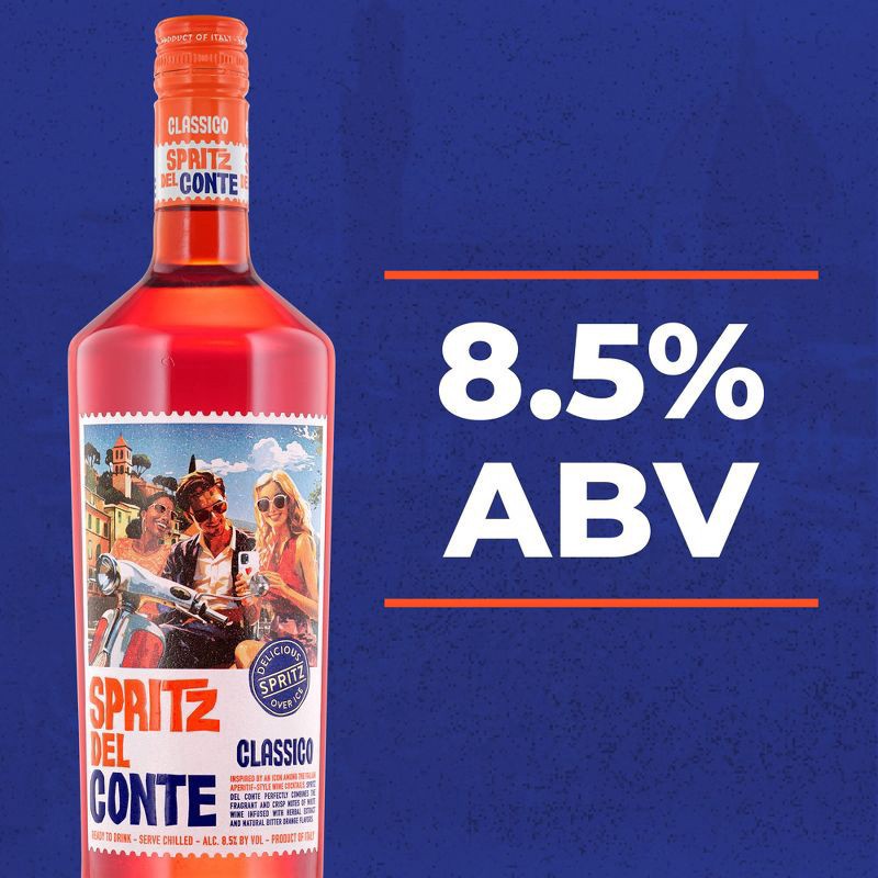 slide 4 of 8, Spritz del Conte Classico Wine Cocktail 750 ml, 750 ml
