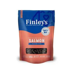 Finley's All Natural Salmon Flavor Soft & Chewy Training Bite Dog Treat - 5oz