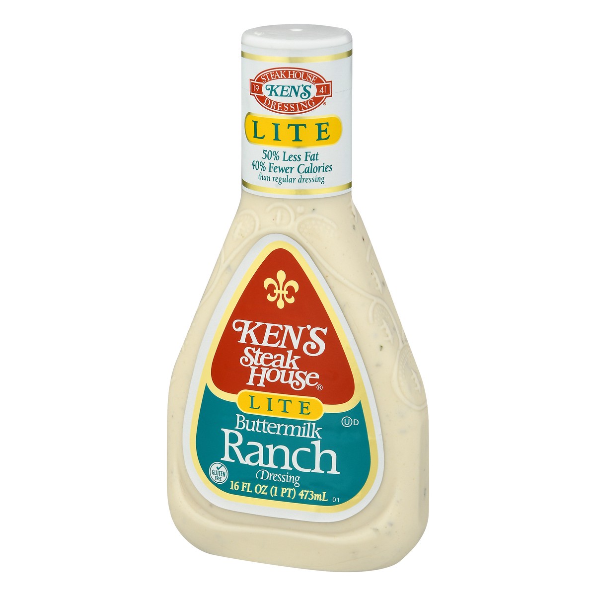 slide 2 of 12, Ken's Steak House Lite Buttermilk Ranch Dressing 16 fl oz, 16 fl oz