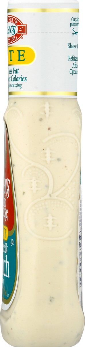 slide 8 of 12, Ken's Steak House Lite Buttermilk Ranch Dressing 16 fl oz, 16 fl oz