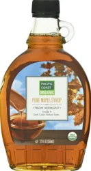 Pacific Coast Organic Pure Maple Syrup 12 oz