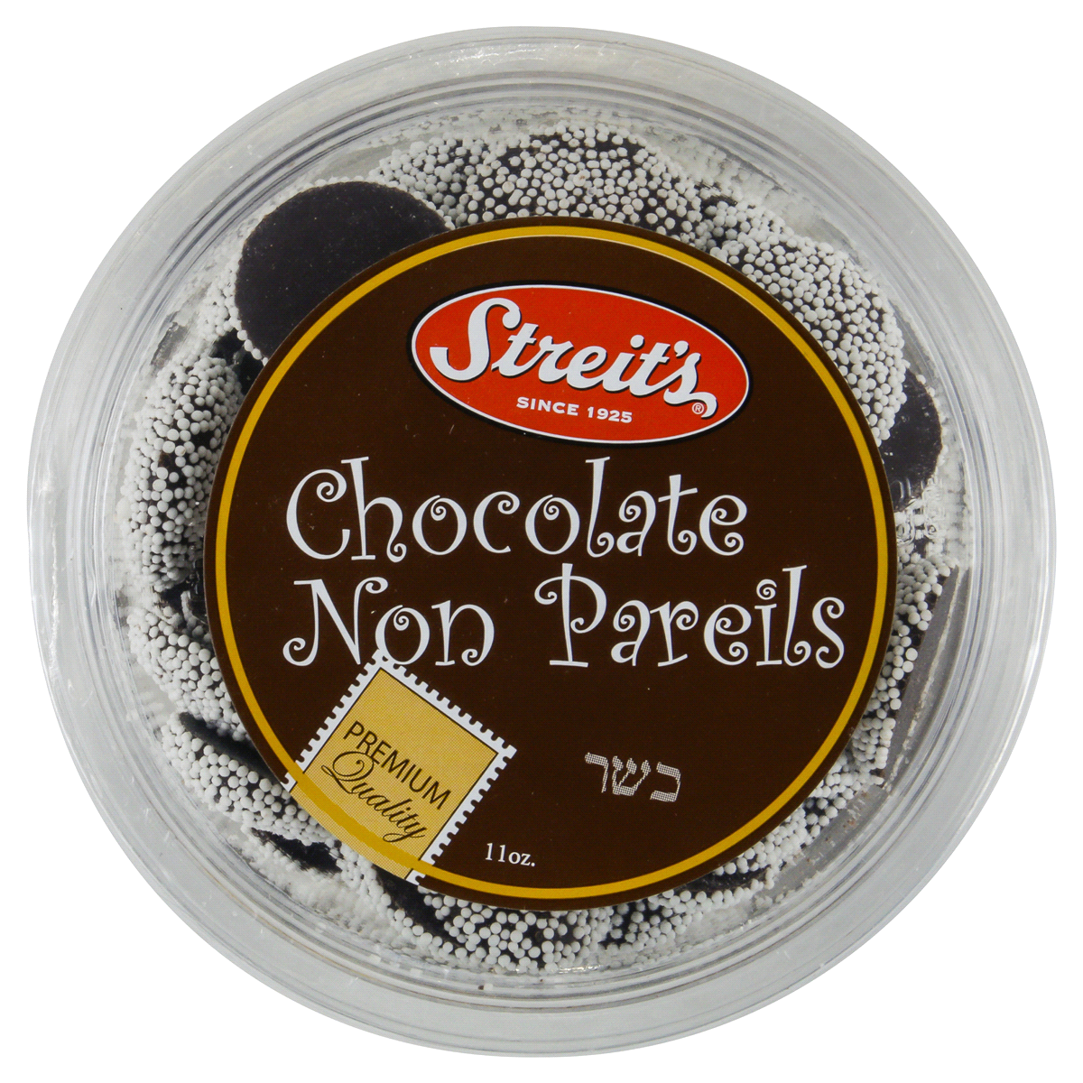 slide 2 of 6, Streit's Chocolate Non Pareils 11 oz, 11 oz