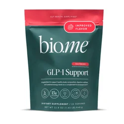 Bio.me Daily GLP-1 Support, Raspberry