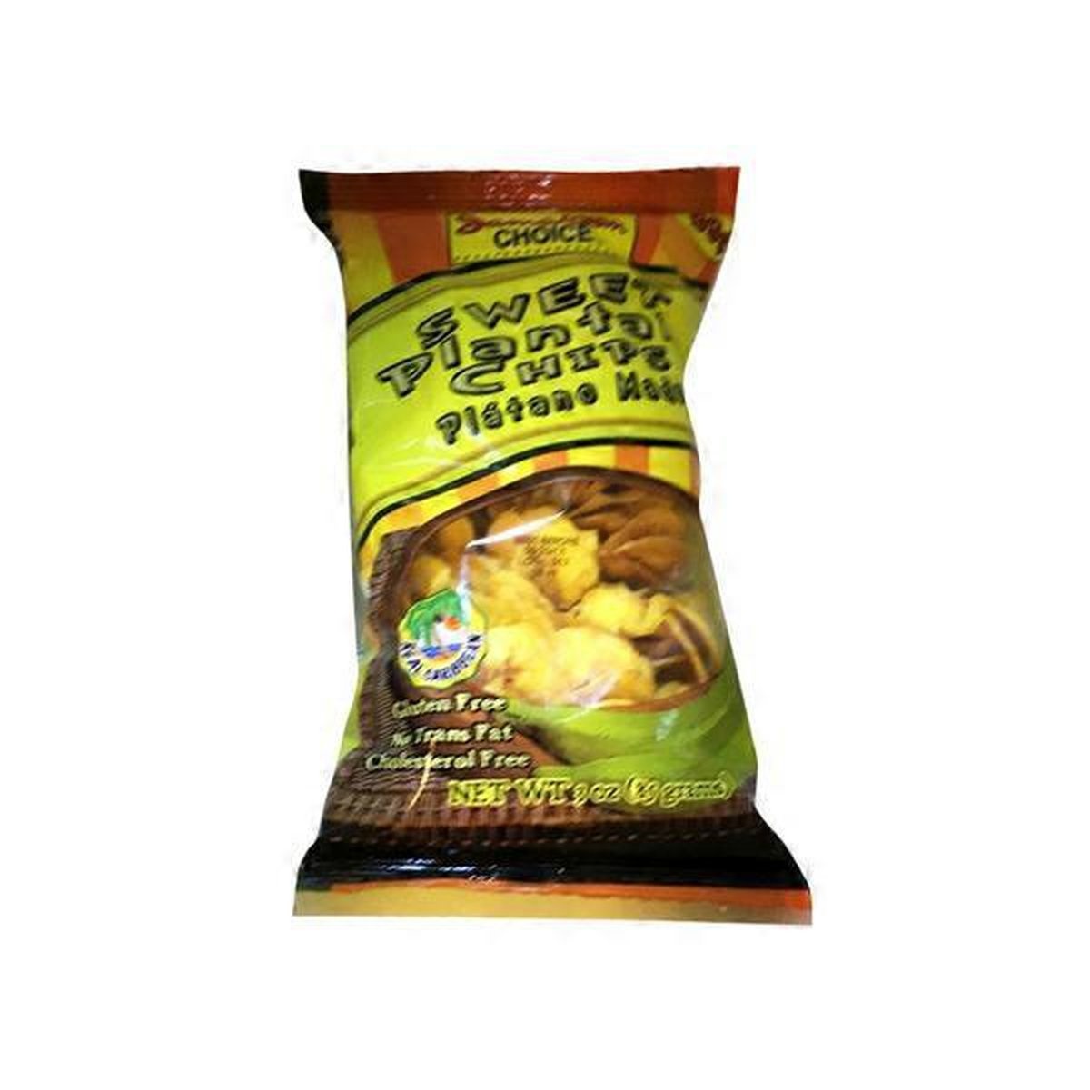 slide 1 of 1, Jamaican Choice Sweet Plantain Chips, 3 oz