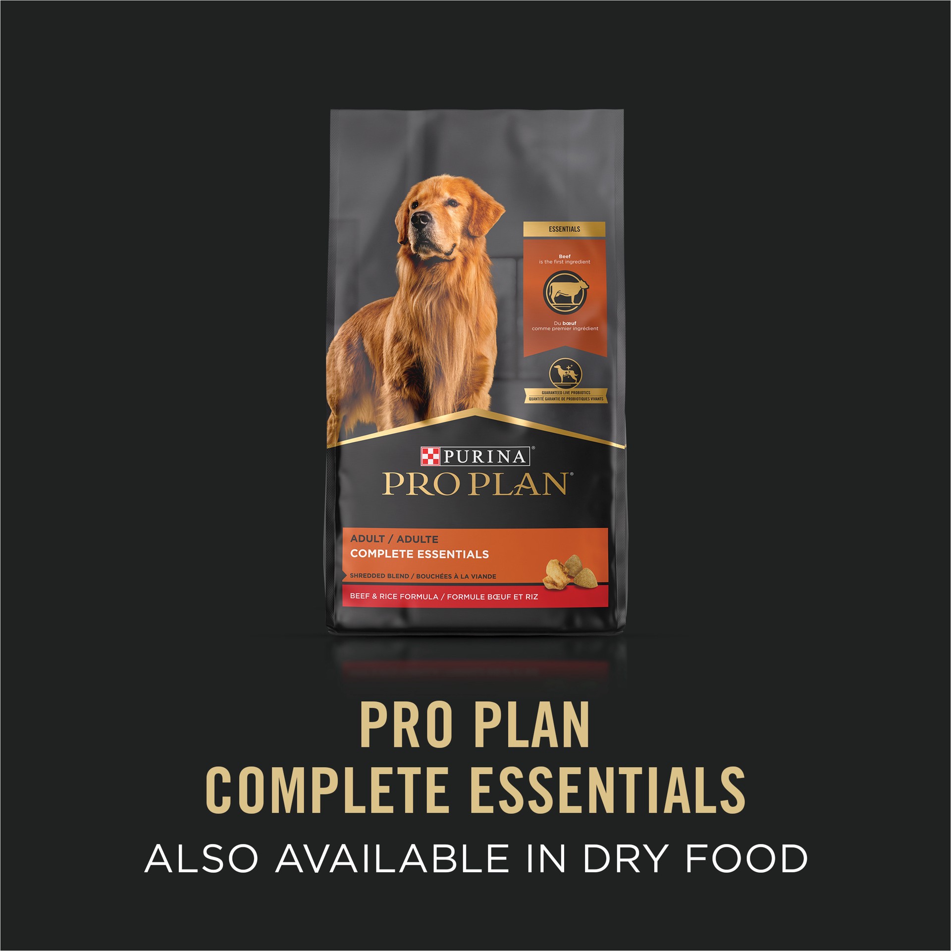 Pro Plan Purina Pro Plan Grain Free Wet Dog Food, Classic Beef and ...