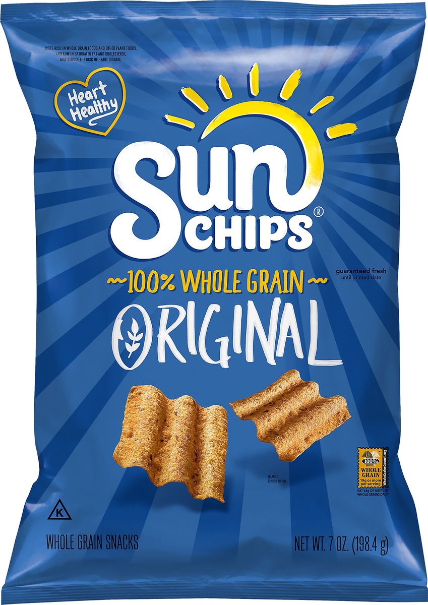 slide 4 of 5, SunChips Original 100% Whole Grain Snack, 7 oz