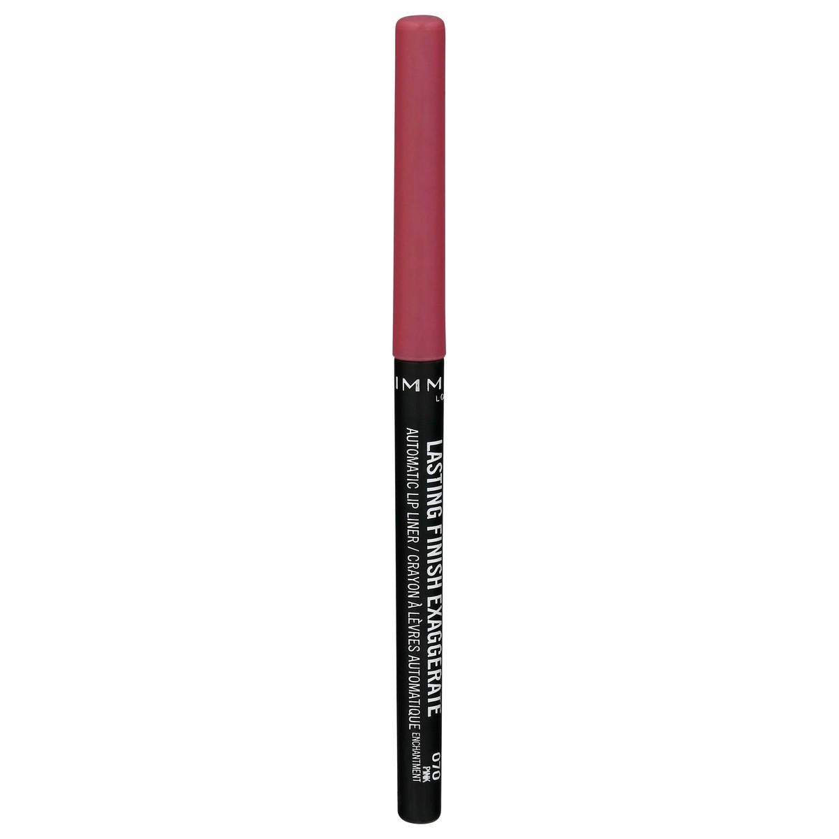 slide 10 of 12, Rimmel London Pink Enchantment 070 Lasting Finish Exaggerate Automatic Lip Liner 0.012 oz, 1 ct