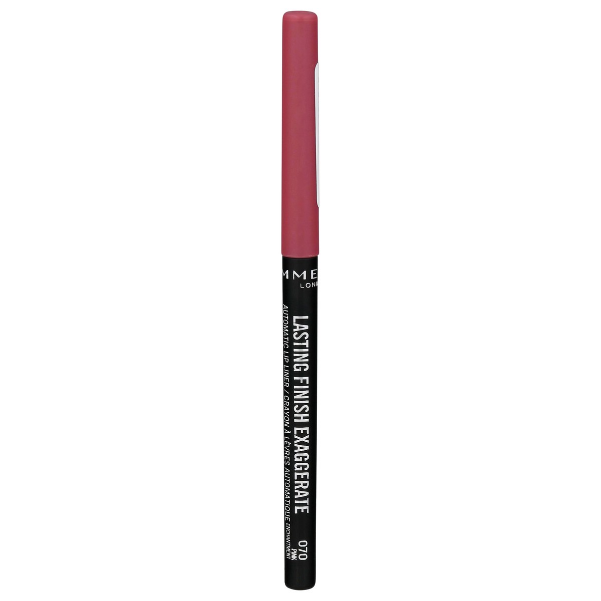 slide 3 of 12, Rimmel London Pink Enchantment 070 Lasting Finish Exaggerate Automatic Lip Liner 0.012 oz, 1 ct