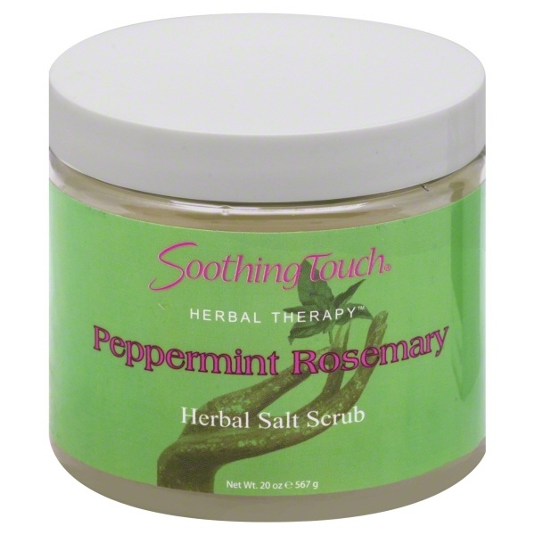 slide 1 of 1, Soothing Touch Pepprmint Rosemary Salt Scrub, 20 oz