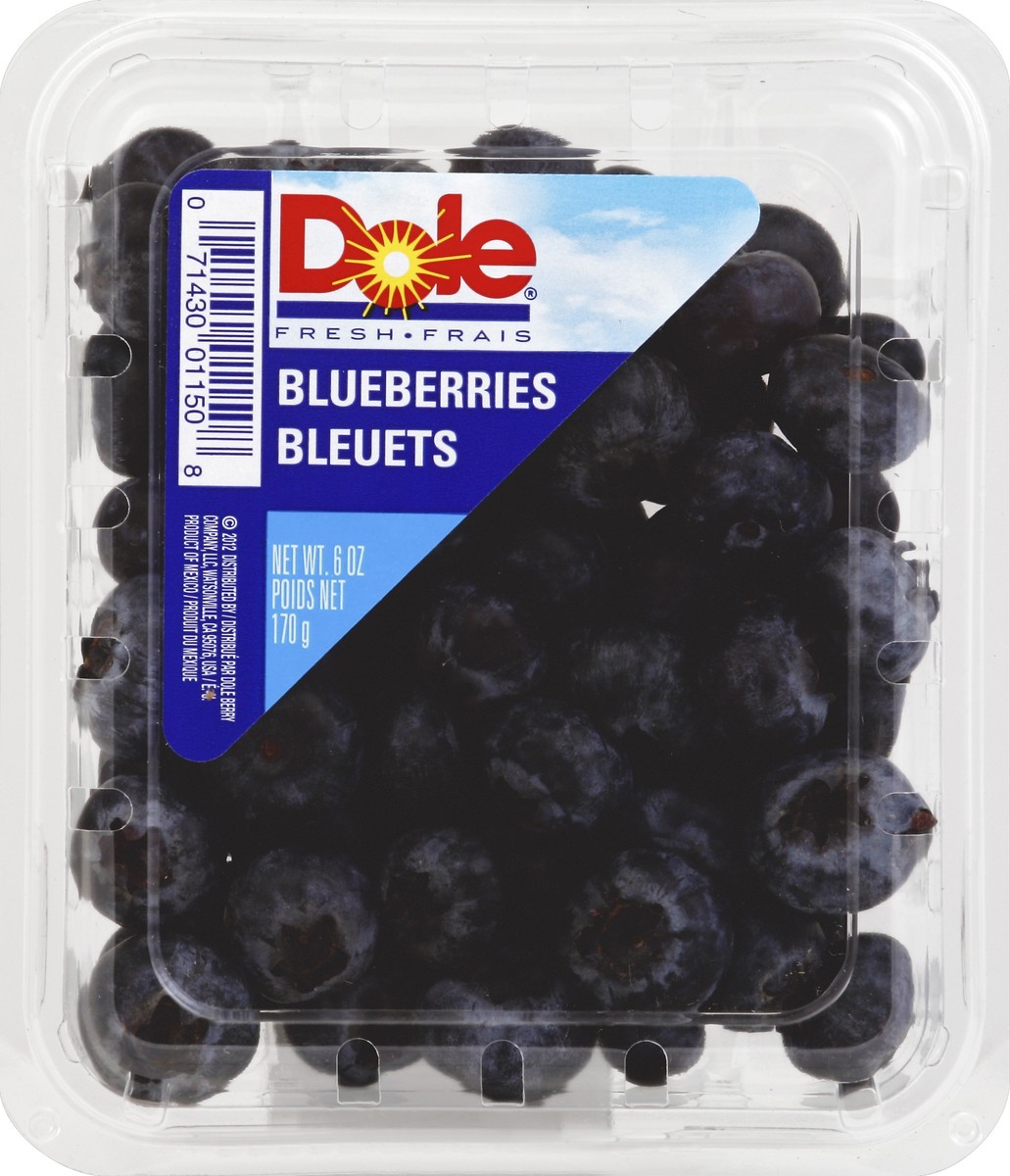 slide 1 of 4, Dole Blueberries, 6 oz