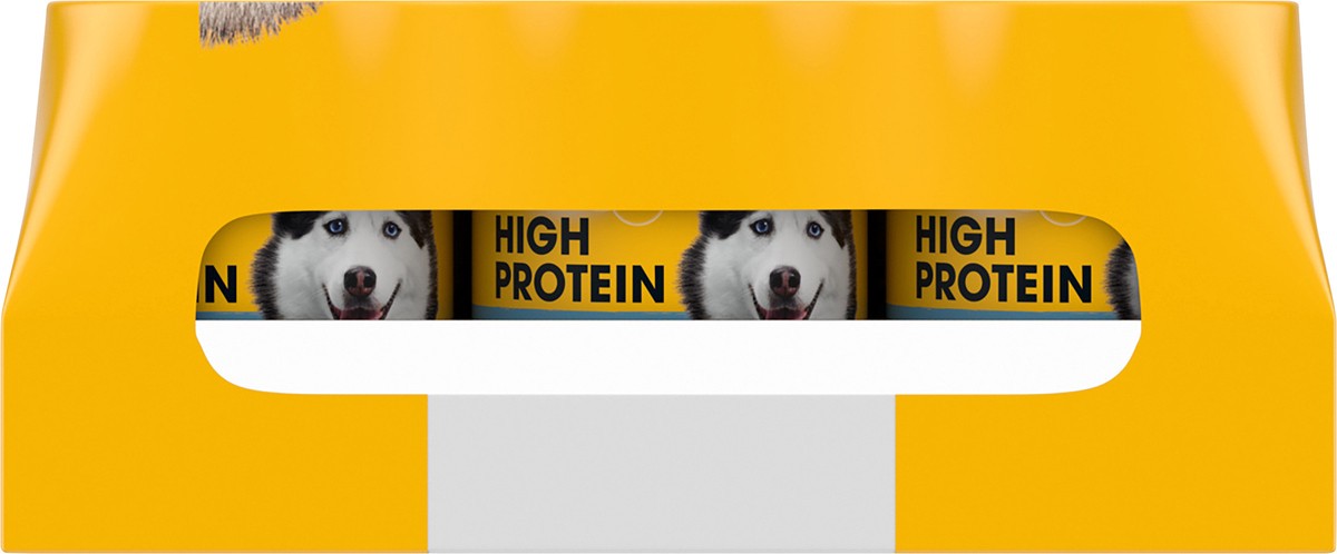 slide 7 of 9, PEDIGREE High Protein Adult Canned Wet Dog Food Variety Pack, Chicken & Turkey Flavor in Gravy and Beef & Lamb Flavor in Gravy, (12) 13.2 oz. Cans, 12 ct