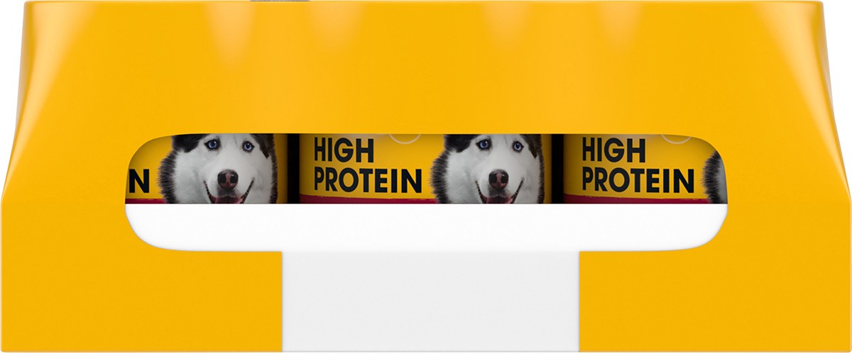 slide 4 of 9, PEDIGREE High Protein Adult Canned Wet Dog Food Variety Pack, Chicken & Turkey Flavor in Gravy and Beef & Lamb Flavor in Gravy, (12) 13.2 oz. Cans, 12 ct