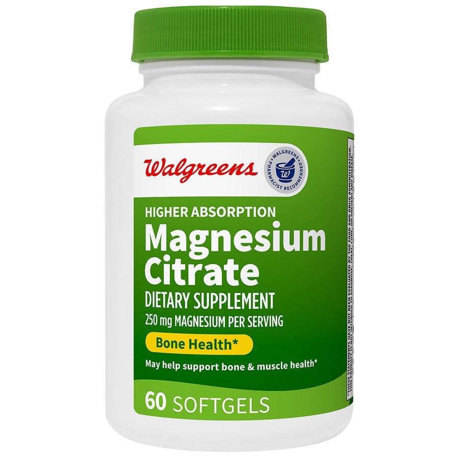 Magnesium Citrate Walgreens