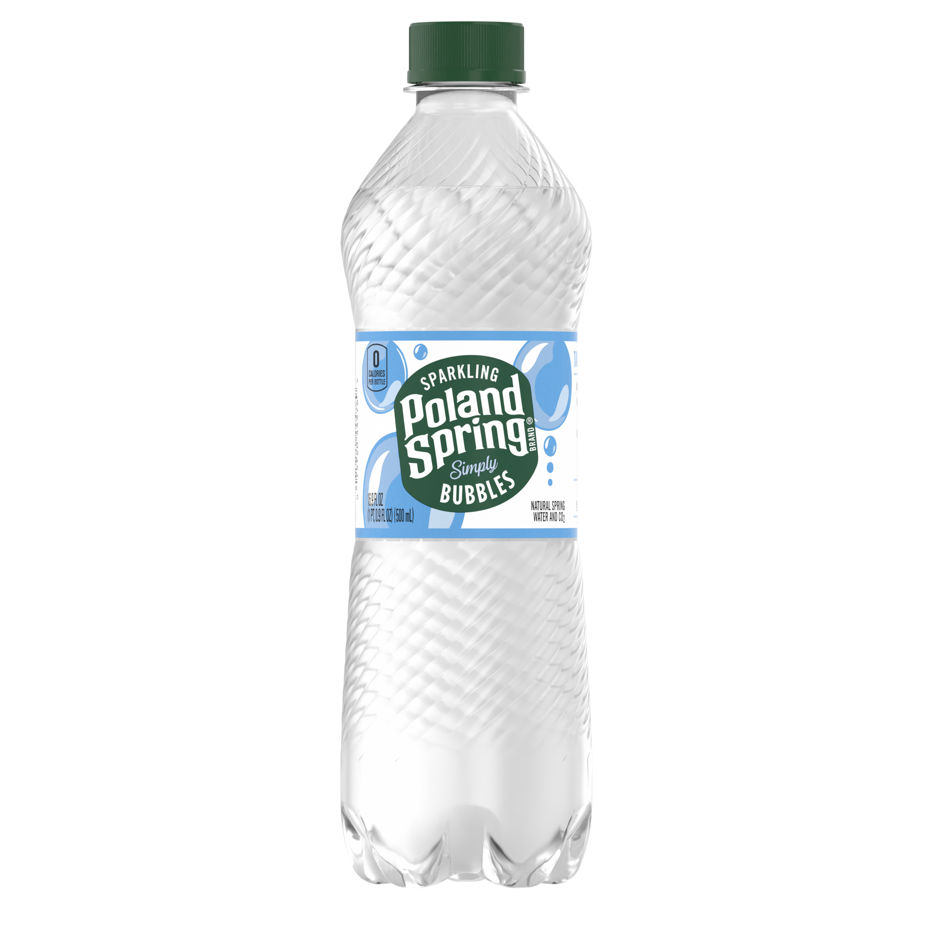 slide 1 of 9, Poland Spring Sparkling Water, Simply Bubbles- 16.9 fl oz, 16.89 fl oz