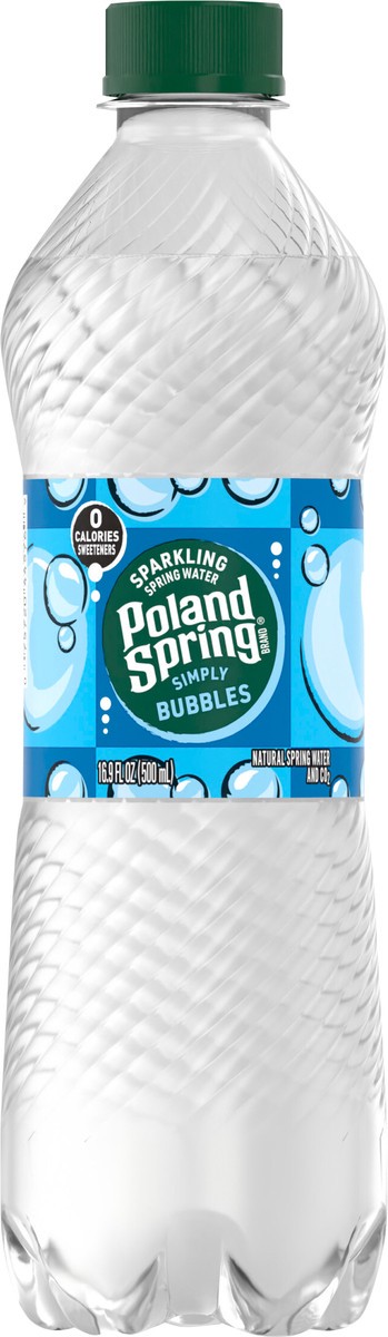 slide 6 of 9, Poland Spring Sparkling Water, Simply Bubbles- 16.9 fl oz, 16.89 fl oz