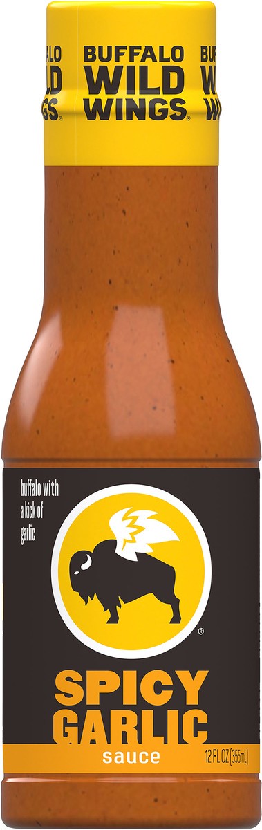 slide 4 of 9, Buffalo Wild Wings Spicy Garlic Sauce 12 fl oz, 12 fl oz