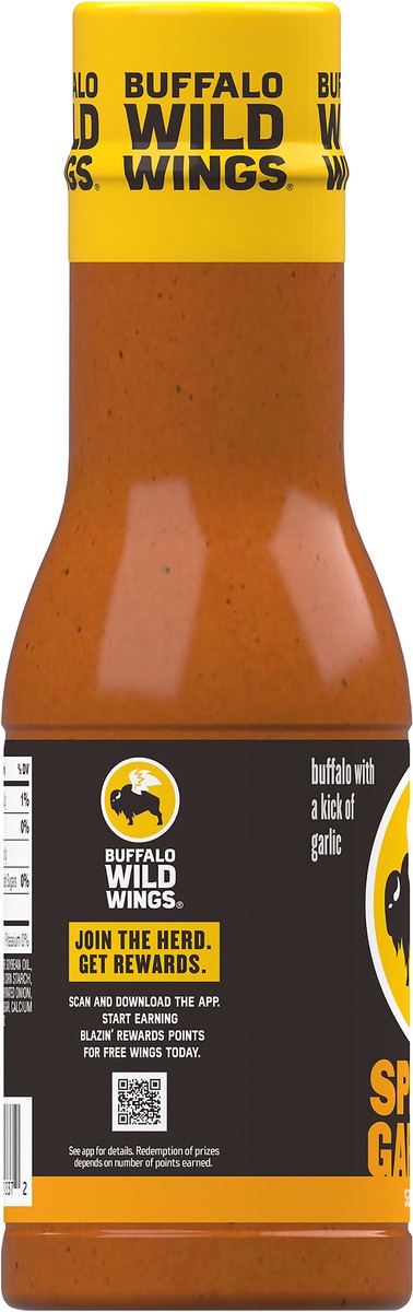 slide 8 of 9, Buffalo Wild Wings Spicy Garlic Sauce 12 fl oz, 12 fl oz