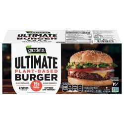 Gardein Ultimate Plant-Based Burger 6 - 0.25 lb Patties