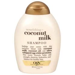 OGX Nourishing + Coconut Milk Shampoo for Strong & Healthy Hair - 13 fl oz