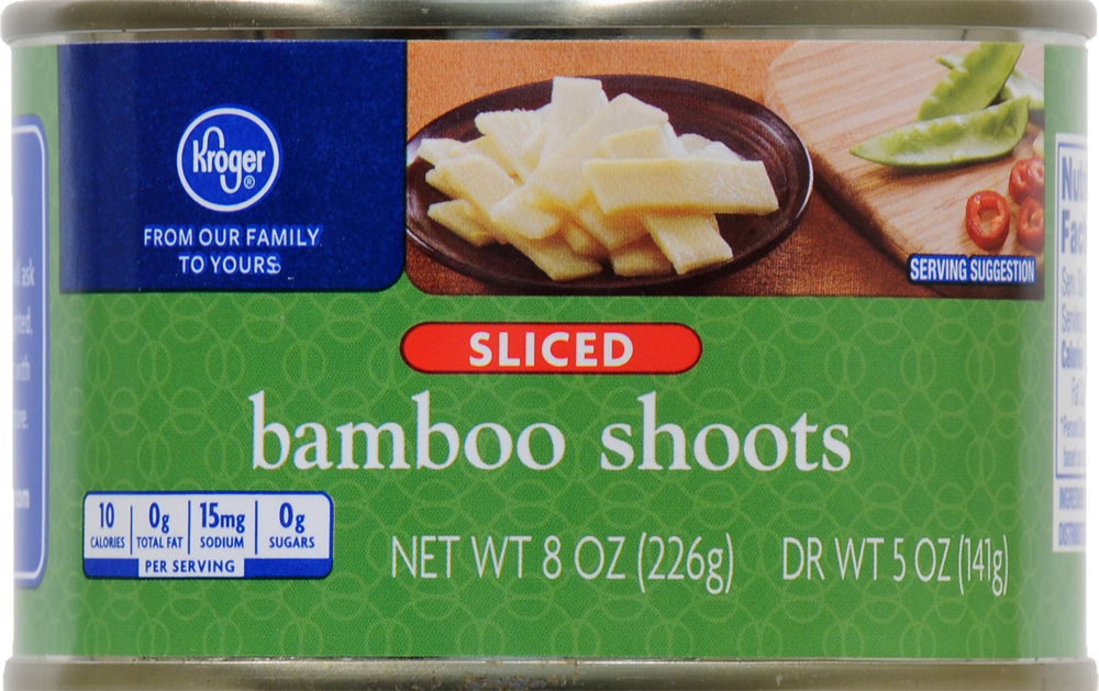 slide 2 of 3, Kroger Sliced Bamboo Shoots, 8 oz