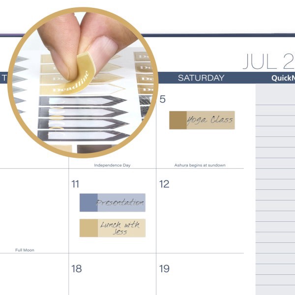 slide 5 of 10, Cambridge® Solstice Academic 2025-2026 Weekly Monthly Planner, Large, 8 1/2"" x 11"", 1 ct