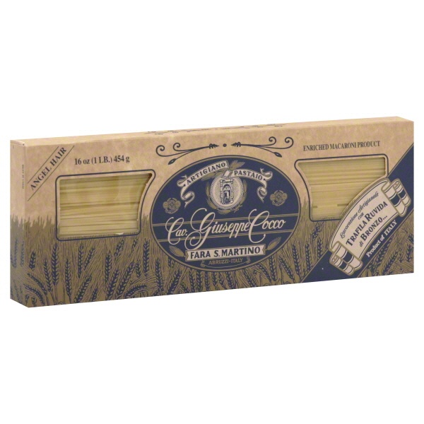 slide 1 of 1, G Cocco Giuseppe Cocco Angel Hair, 17.5 oz