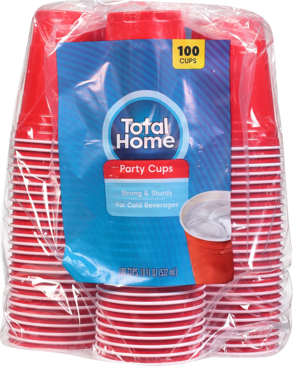 slide 7 of 14, Total Home 18 Oz Party Cups, 100 Ct, 1 ct