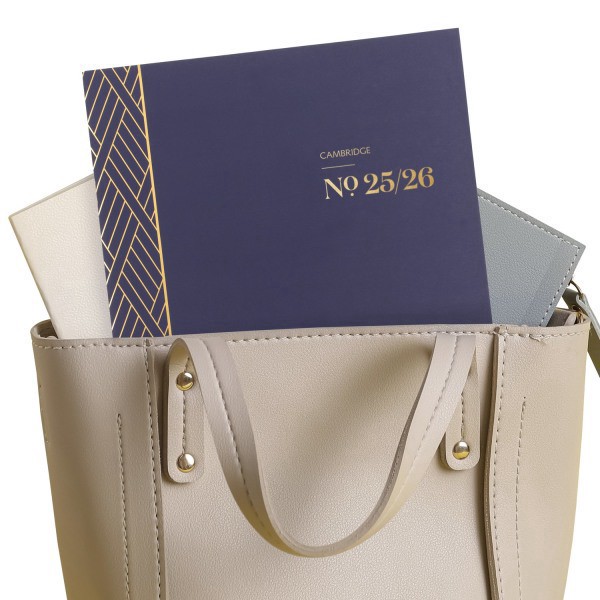 slide 3 of 7, Cambridge® WorkStyle® Academic 2025-2026 Monthly Planner, Future Dusk, Large, 8 1/2"" x 11"", 1 ct