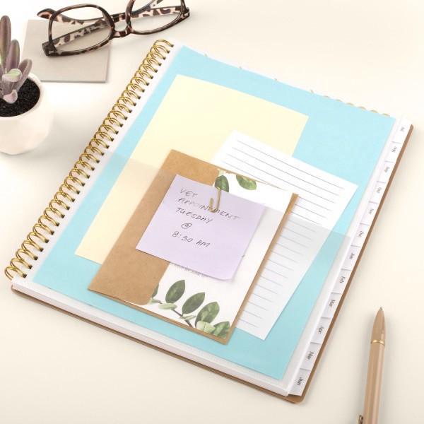 slide 7 of 9, Cambridge® WorkStyle® Focus Academic 2025-2026 Weekly Monthly Planner, Sunbaked Clay, Large, 8 1/2"" x 11"", 1 ct