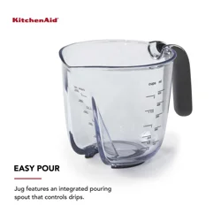 KITCHENAID Ka Angled Measuring Jug Medium Black