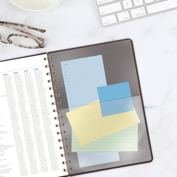 slide 6 of 10, AT-A-GLANCE® Signature Collection Academic 2025-2026 Weekly Monthly Planner, Brown, Small, 5"" x 8"", 1 ct