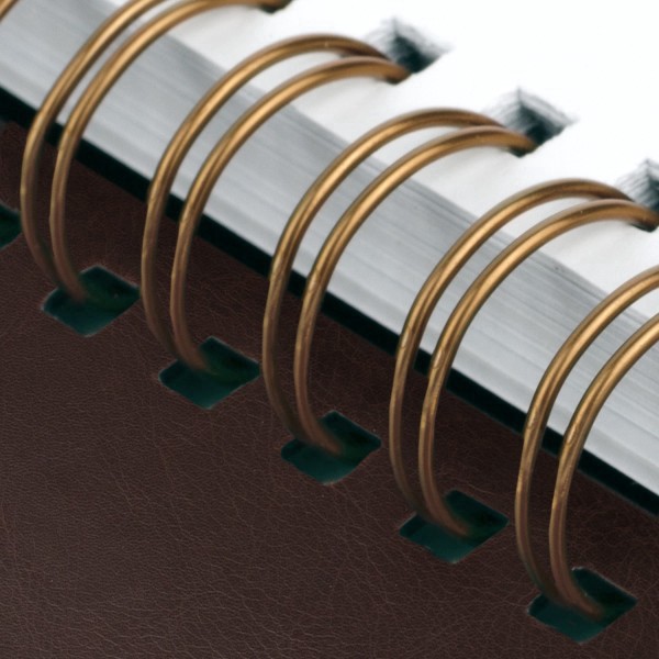 slide 3 of 10, AT-A-GLANCE® Signature Collection Academic 2025-2026 Weekly Monthly Planner, Brown, Small, 5"" x 8"", 1 ct