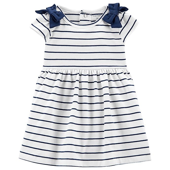 slide 1 of 1, Carter's Striped Jersey Dress, 1 ct