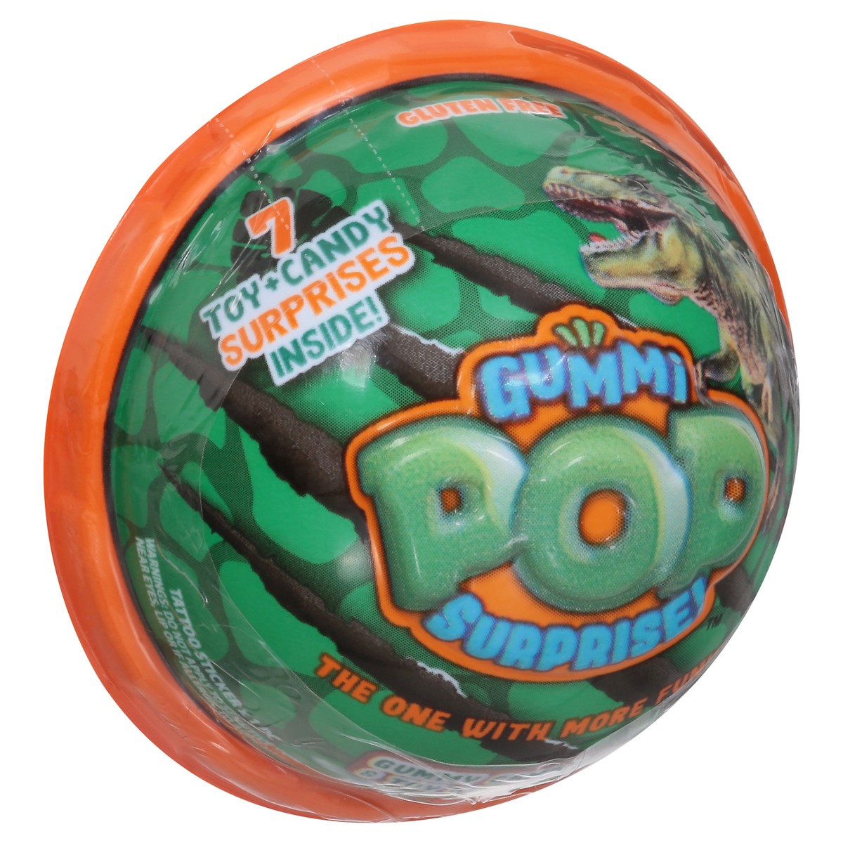 slide 2 of 9, Gummi Pop Surprise Dino Gummy Candies & Toy Surprise 0.7 oz, 0.7 oz