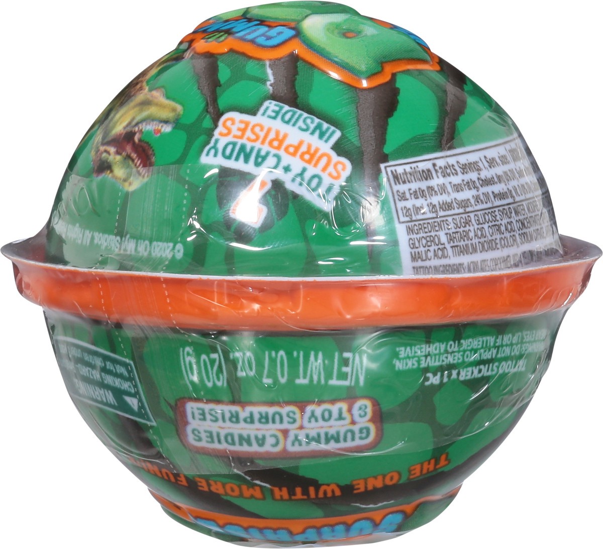 slide 4 of 9, Gummi Pop Surprise Dino Gummy Candies & Toy Surprise 0.7 oz, 0.7 oz