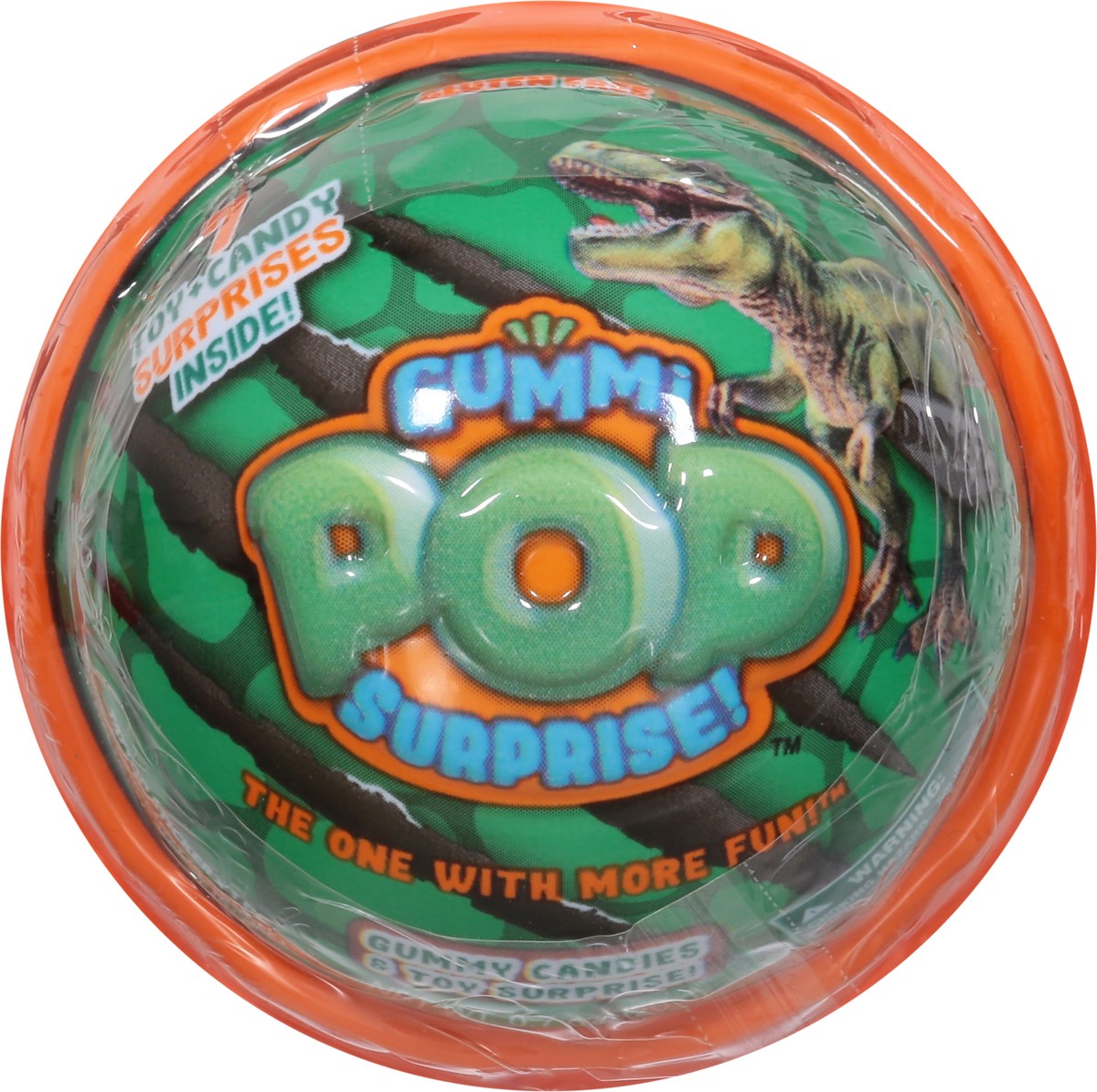slide 6 of 9, Gummi Pop Surprise Dino Gummy Candies & Toy Surprise 0.7 oz, 0.7 oz