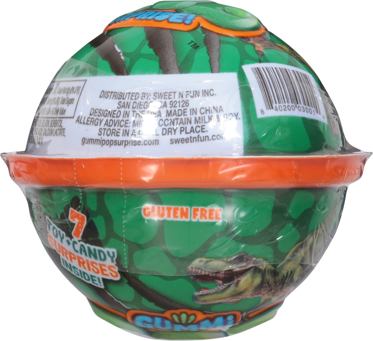 slide 9 of 9, Gummi Pop Surprise Dino Gummy Candies & Toy Surprise 0.7 oz, 0.7 oz