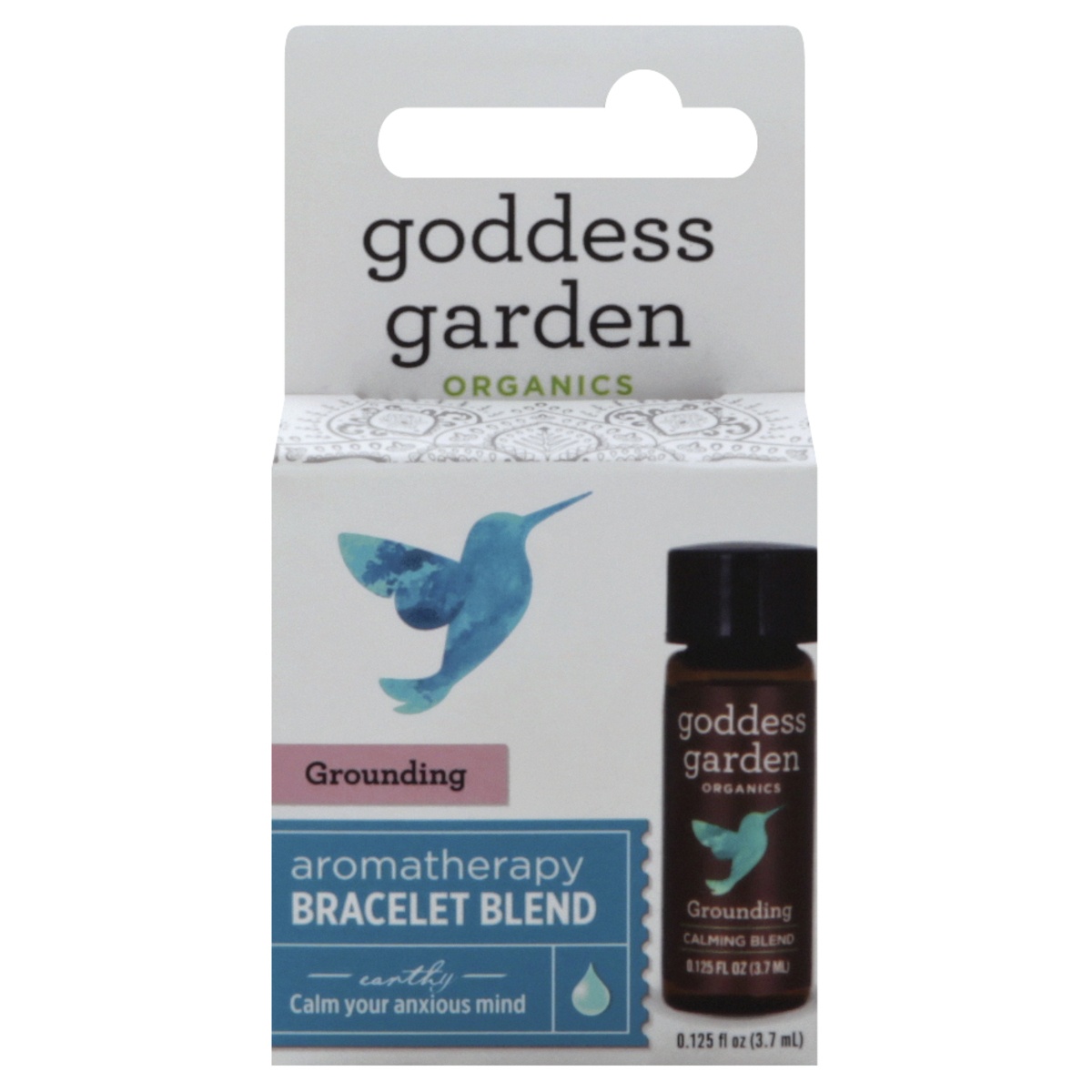 slide 1 of 1, Goddess Garden Organics Grounding Aromatherapy Bracelet Blend Essential Oil, 0.125 oz