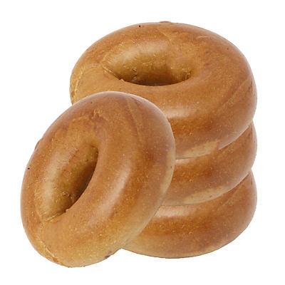 slide 1 of 1, H-E-B Kosher Rye Bagels, 4 ct