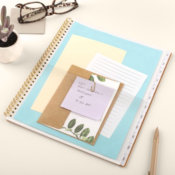 slide 6 of 7, Cambridge® WorkStyle® Academic 2025-2026 Monthly Planner, Sunbaked Clay, Large, 8 1/2"" x 11"", 1 ct