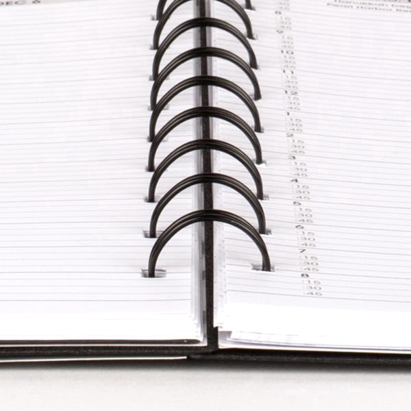 slide 4 of 10, AT-A-GLANCE® Move-A-Page Academic 2025-2026 Weekly Monthly Appointment Book Planner, Black, Large, 9"" x 11"", 1 ct