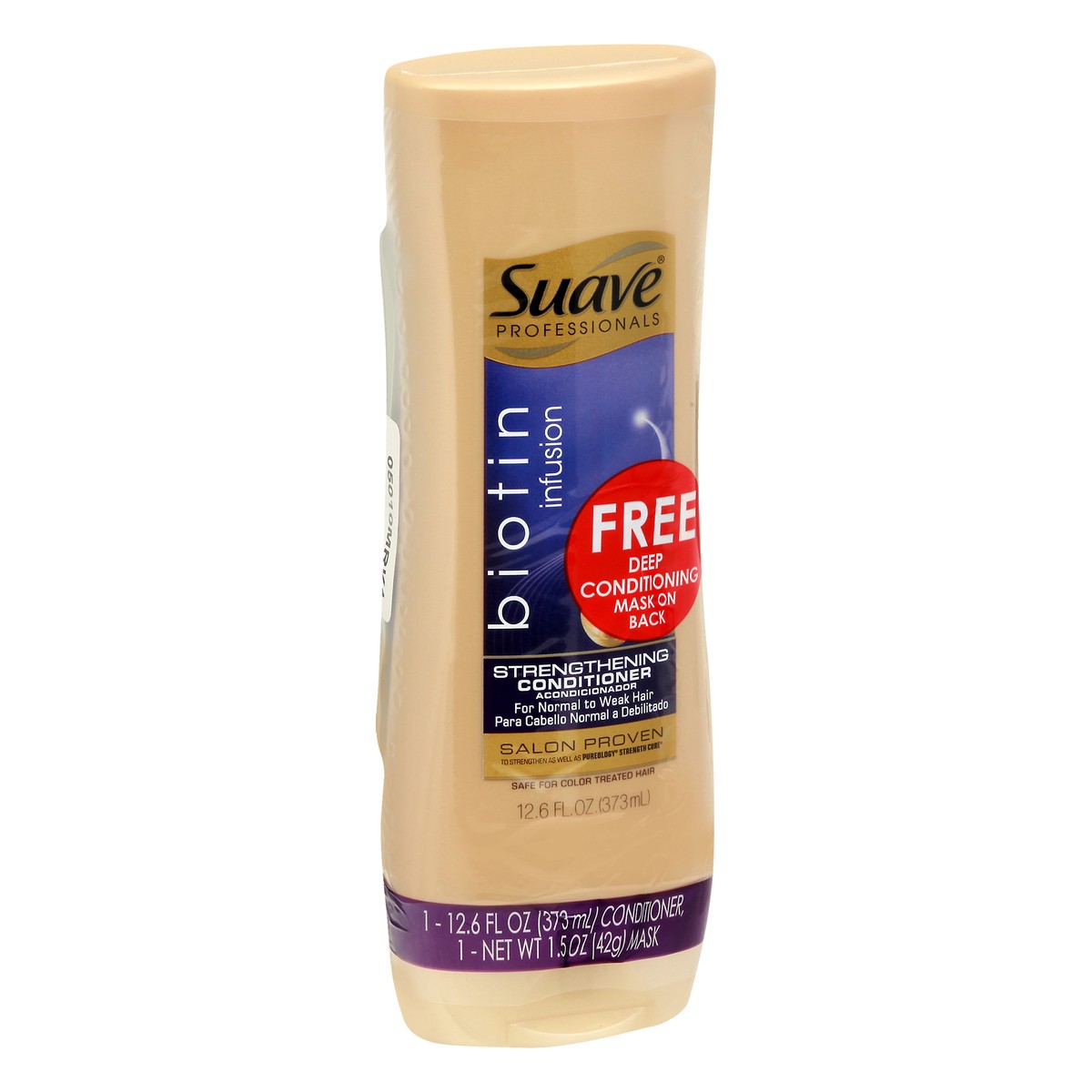 slide 2 of 9, Suave Professionals Biotin Infusion Strengthening Conditioner, 12.6 oz