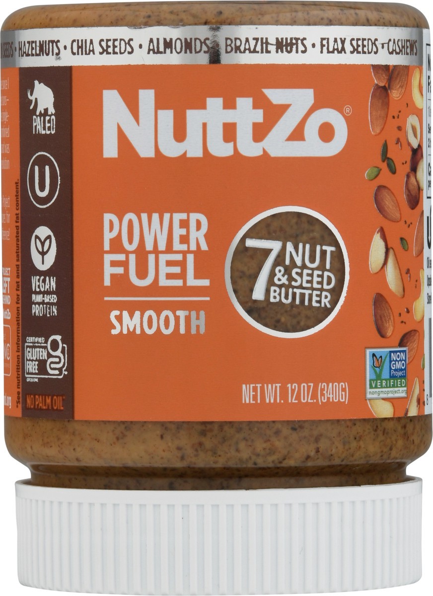 slide 7 of 9, Nuttzo Power Fuel Organic Smooth Seven Nut & Seed Butter, 1 ct