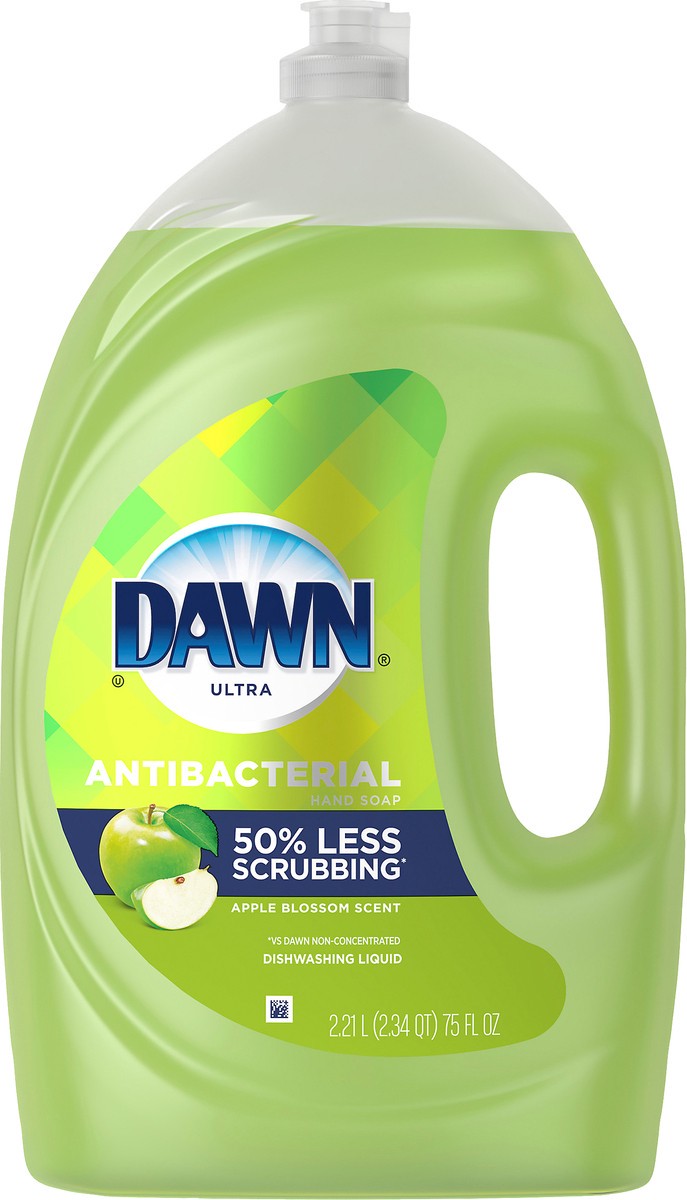 slide 2 of 3, Dawn Ultra Apple Blossom Scent Antibacterial Hand Soap 2.21 lt, 2.21 l