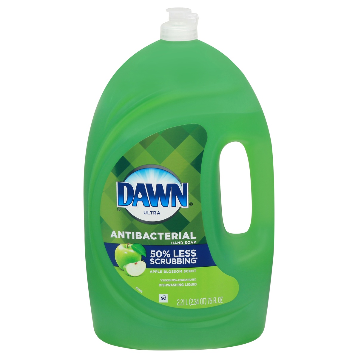 slide 10 of 10, Dawn Ultra Antibacterial Hand Soap Apple Blossom Scent Dishwashing Liquidoz, 75 oz