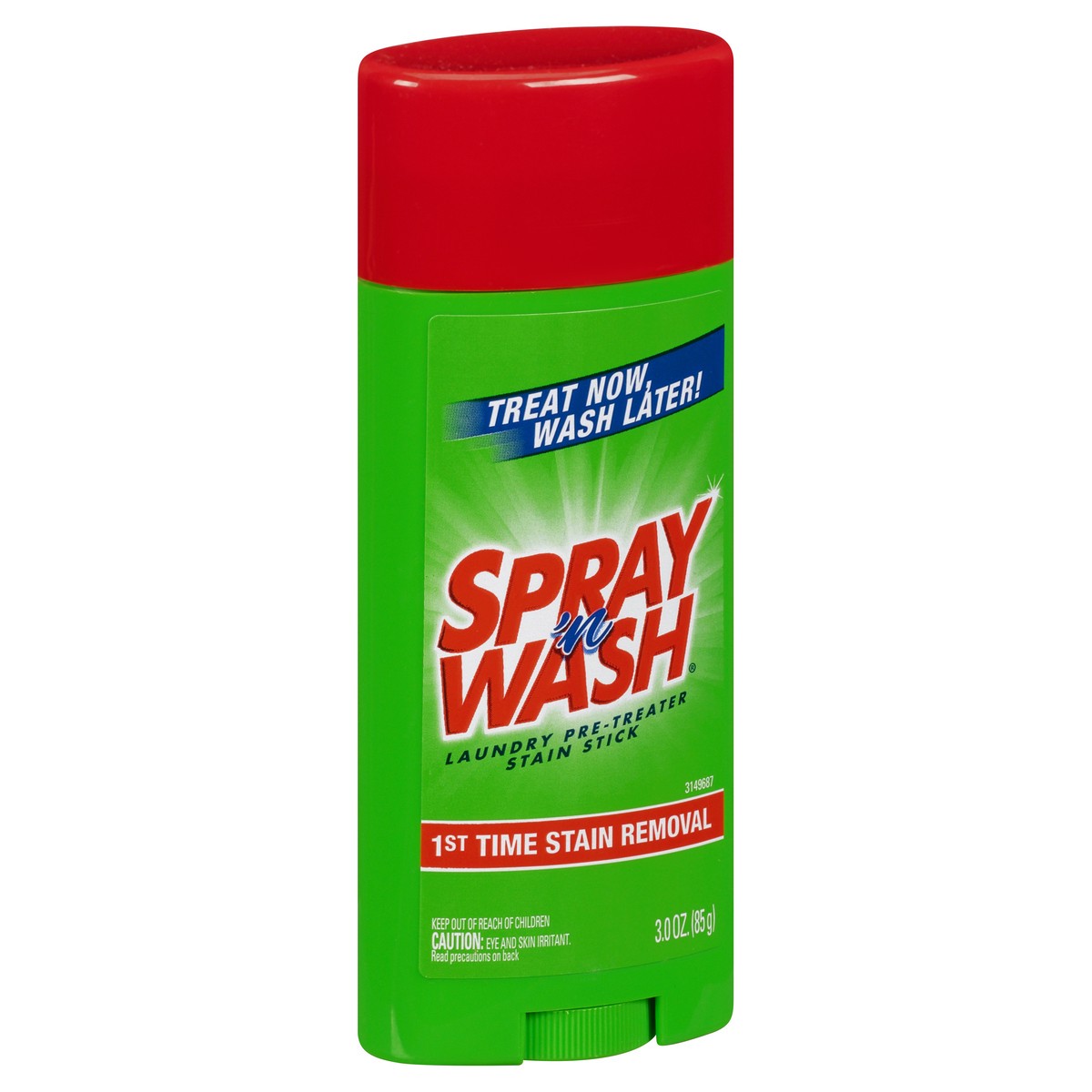 slide 2 of 9, Spray 'n Wash Pre-Treat Laundry Stain Stick, 3oz Stick, 3 oz